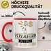Verkäuferin Geschenk Tasse Becher Die Frau Die Allen Kann Geschenkidee für eine Verkäuferin Lustig Rot Trendation