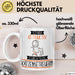 Katzenbetreuerin Tasse Geschenk Becher Stark Attraktiv Furchtlos Katzenbetreuerin Lustige Geschenkidee Weiß Trendation