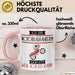 Motorradfahrerin Tasse Geschenk Ich Bin Motorradfahrerin Warum Weil Ich Es Kann Geschenkidee Geburtstag Rosa Trendation