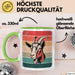 Ziegenbauer Ziegen Tier Tasse Geschenk Lustige Geschenkidee Spruch Grün Trendation