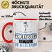 Polizistin Geschenk Tasse Becher Die Frau Die Allen Kann Geschenkidee für eine Polizistin Lustig Rot Trendation