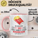 Pommes-Liebhaber Tasse Geschenk Ich Kann Pommes Verschwinden Lassen Was Ist Deine Superkraft Becher Geschenkidee Pommes Kaffee-Becher Rosa Trendation