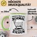 Ziegenbauer Ziegen Tier Tasse Geschenk Lustige Geschenkidee Spruch Früher War Ich Normal Jetzt Habe Ich Ziegen Grün Trendation