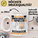 Discgolf-Spieler Tasse Geschenk für Discgolf-Spieler Geburtstag Lustiger Spruch Kaffee-Becher Was Ist Deine Superkraft Weiß Trendation