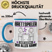 Brettspieler Tasse Geschenk für Brettspieler Der Mann Der Alles Kann Geschenkidee zum Geburtstag Blau Trendation