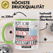 Kitesurferin Geschenk Becher Tasse Gott Schuf Alle Menschen Gleich Nur Die Besten Durfeten Kitesurferin Werden Geschenkidee Lustig Grün Trendation