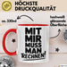 Mathe Mathematik Physik Lehrer Tasse Geschenk Lustige Geschenkidee Spruch Mit Mir Muss Man Rechnen Rot Trendation