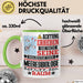 Meeresbiologe Geschenk Tasse Lustiger Spruch Erheben Sie Sich Der Meeresbiologe Betritt den Raum Grün Trendation