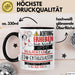 EDM-Enthusiastin Tasse Geschenk Lustiger Spruch Bitte Erheben Sie Sich Seine Majestät Die EDM-Enthusiastin Betritt Den Raum Schwarz Trendation