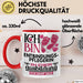 Entbindungspflegerin Ausbildung Start Geschenk Tasse Ich Bin Entbindungspflegerin In Der Ausbildung Ich Darf Das Kaffee-Becher Geschenkidee Rot Trendation