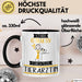 Tierärztin Tasse Geschenk Becher Stark Attraktiv Furchtlos Tierärztin Lustige Geschenkidee Trendation