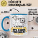 Wildtierfotograf Geschenk Tasse So Gut Kann Nur Ein Wildtierfotograf Aussehen Geschenkidee Kaffee-Becher Blau Trendation