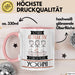 Yogini Tasse Geschenk Becher Stark Attraktiv Furchtlos Yogini Lustige Geschenkidee Rosa Trendation