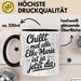 Elke-Marie Tasse Geschenk Chillt Mal Alle Elke-Marie Ist Ja Jetzt Da Geschenkidee Becher mit Name Schwarz Trendation