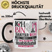 Sanitär- und Heizungstechnikerin Ausbildung Start Geschenk Tasse Ich Bin Sanitär- und Heizungstechnikerin In Der Ausbildung Ich Darf Das Kaffee-Becher Geschenkidee Schwarz Trendation