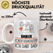 Geschenk für Konzertveranstalterin Tasse Lustige Geschenkidee Geburtstag Ich Bin Konzertveranstalterin Ich Darf Das Weiß Trendation