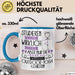 Outdoor-Yoga-Lehrerin Tasse Lustiges Geschenk Studieren Kann Wirklich Jeder Nur Die Besten Werden Outdoor-Yoga-Lehrerin Blau Trendation