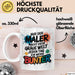 Maler Tasse Geschenk Der Maler macht die Welt bunter Geschenkidee Lustig Weiß Trendation