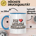 Ehefrau Ehefrauen Verheiratete Frauen Sarkasmus Tasse Becher Geschenk Lustige Geschenkidee Spruch Ich Meinen Ehemann Blau Trendation