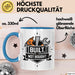 DIY Fan Tasse Geschenk Lustige Geschenkidee Spruch Für Heimprojekt Liebhaber Blau Trendation
