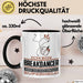 Breakdancer Geschenk Tasse Ich Bin Breakdancer Aber Sag Doch Einfach Superheld Lustige Geschenkdiee für Breakdancer Kaffee-Becher Schwarz Trendation