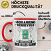 Aquarium-Hobbyist Tasse Geschenk für Aquarium-Hobbyist Der Mann Der Alles Kann Geschenkidee zum Geburtstag Rot Trendation