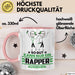Rapper Geschenk Tasse So Gut Kann Nur Ein Rapper Aussehen Geschenkidee Kaffee-Becher Rosa Trendation