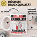 Journalist Tasse Geschenk für Journalist Geburtstag Lustiger Spruch Kaffee-Becher Was Ist Deine Superkraft Weiß Trendation