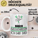 Geschenk für Bassgitarristin Tasse Lustige Geschenkidee Geburtstag Ich Bin Bassgitarristin Ich Darf Das Weiß Trendation