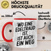 Edeltraud Tasse Geschenk Wo Eine Edeltraud Ist Ist Auch Ein Weg Geschenkidee Becher mit Name Rot Trendation