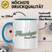 Fliesenleger Premium Edition Tasse Geschenk Fliesenleger Kaffee-Becher Blau Trendation