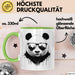Panda Mit Sonnenbrille Tasse Geschenk Lustige Geschenkidee Spruch Grün Trendation
