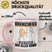 Bogenschießer Tasse Geschenk für Bogenschießer Der Mann Der Alles Kann Geschenkidee zum Geburtstag Rosa Trendation