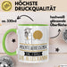 Abenteuerreisende Geschenk Tasse Becher Die Frau Die Allen Kann Geschenkidee für eine Abenteuerreisende Lustig Grün Trendation