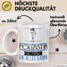 Polizistin Geschenk Tasse Becher Die Frau Die Allen Kann Geschenkidee für eine Polizistin Lustig Weiß Trendation
