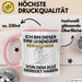 Bergführer Geschenk Tasse Lustige Geschenkidee Geburtstag für Bergführer Ich Bin Dieser Legendäre Bergführer Von Dem Alle Geredet Haben Kaffee-Becher Rosa Trendation