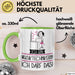Geschenk für Musiktechnikerin Tasse Lustige Geschenkidee Geburtstag Ich Bin Musiktechnikerin Ich Darf Das Grün Trendation