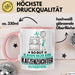 Katzenzüchter Geschenk Tasse So Gut Kann Nur Ein Katzenzüchter Aussehen Geschenkidee Kaffee-Becher Rosa Trendation