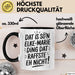 Elke-Marie Tasse Geschenk Dat Is So'n Elke-Marie Ding Dat Raffste Eh Nicht Geschenkidee Becher mit Name Schwarz Trendation