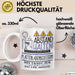 Plattenladenbesitzerin Tasse Geschenk Lustig Abstand Halten Hochleistungs-Plattenladenbesitzerin Mit Drang Zur Perfektion Bei Der Arbeit Weiß Trendation