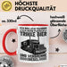 Lkw Fahrer Trucker Tasse Geschenk Lustige Geschenkidee Spruch Ich Bin Lkw Fahrer Ich Esse Fleisch Trinke Bier Und Verbrenne Diesel Rot Trendation