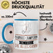Bungee-Jumperin Geschenk Tasse Becher Die Frau Die Allen Kann Geschenkidee für eine Bungee-Jumperin Lustig Blau Trendation