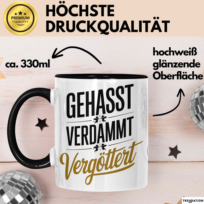 Onkel Sarkastisch Sarkasmus Tasse Geschenk Lustige Geschenkidee Spruch Gehasst Verdammt Vergöttert Trendation