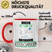 Kiteboarderin Tasse Geschenk Becher Stark Attraktiv Furchtlos Kiteboarderin Lustige Geschenkidee Rot Trendation