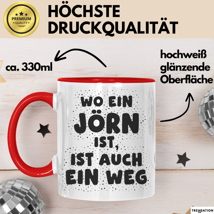 Joern Tasse Wo Ein Joern Ist, Ist Auch Ein Weg Geschenk