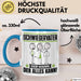 Schwiegervater Tasse Geschenk für Schwiegervater Der Mann Der Alles Kann Geschenkidee zum Geburtstag Blau Trendation