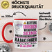 Kajaklehrer Geschenk Tasse Lustiger Spruch Erheben Sie Sich Der Kajaklehrer Betritt den Raum Rot Trendation