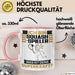 Squash-Spieler Tasse Geschenk für Squash-Spieler Geburtstag Lustiger Spruch Kaffee-Becher Was Ist Deine Superkraft Rosa Trendation