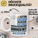 Dirigent Geschenk Tasse Lustiger Spruch Erheben Sie Sich Der Dirigent Betritt den Raum Weiß Trendation