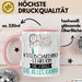 Kiteboarding-Lehrerin Geschenk Tasse Becher Die Frau Die Allen Kann Geschenkidee für eine Kiteboarding-Lehrerin Lustig Rosa Trendation